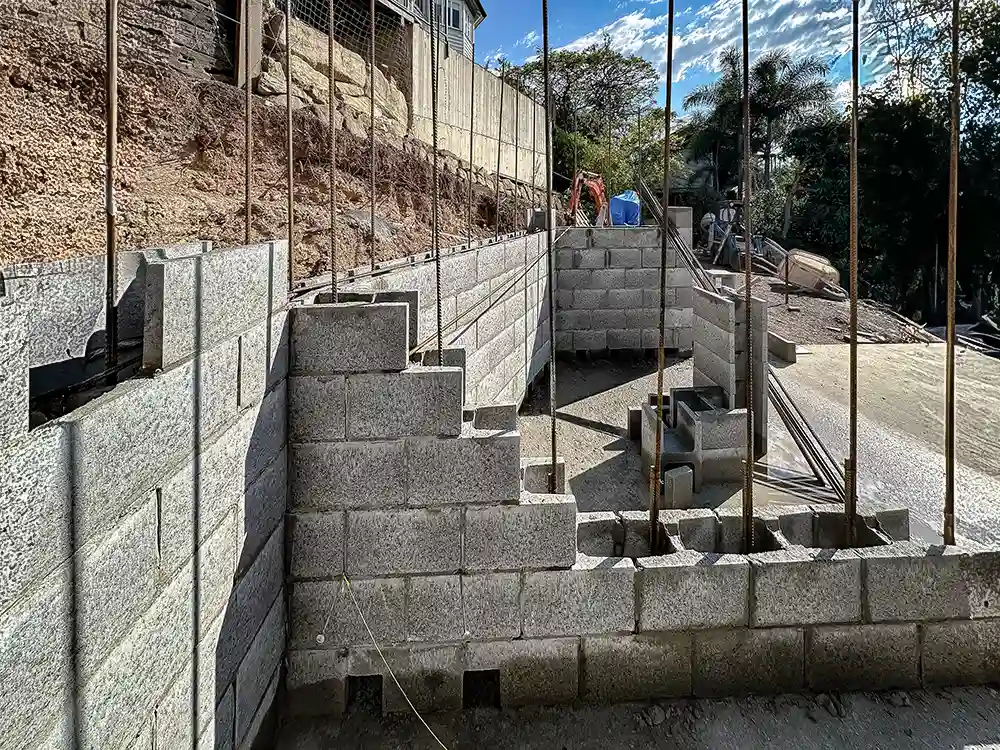 Concrete Block Retaining Wall Design and Construction